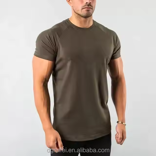 Printed Gym Quick Dry T-Shirt