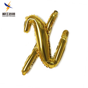 Palloncini in Foil Dorato da 18 Pollici con Lettere Minuscole, Palloncini con <span class=keywords><strong>Scritte</strong></span> Corsive per Decorazioni Personalizzate di <span class=keywords><strong>Compleanni</strong></span> e Matrimoni - Product Image 2