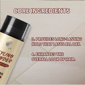<span class=keywords><strong>La</strong></span> petite poudre coiffante pour femmes facile à transporter pour tous les types de cheveux permet d'obtenir un effet naturel sans toucher gras - Product Image 5