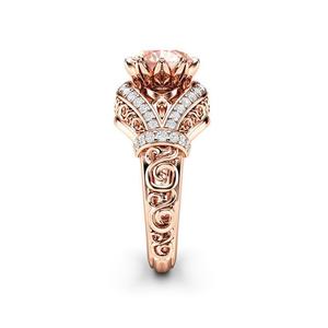 Anello alla moda scintillante per donna, gioiello da dito elegante in stile europeo americano - Product Image 4