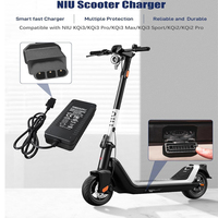 Chargeur de remplacement 53,5 V 2 A pour trottinette électrique, adaptateur secteur, accessoires de vélo électrique KQI23 KQi2 KQi1