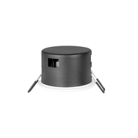Downlight LED encastré de 85 mm avec base isolante et boîtier de connexion rapide, idéal pour l'éclairage commercial