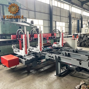 Sistema Automatico di Carico Tronchi YSDMILL, Segheria a Nastro Verticale con Carrello per Tronchi - Product Image 1