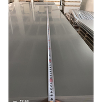 Feuille de PVC solide Feuille de PVC gris blanc Plaque de PVC solide extrudé Panneau de chlorure de polyvinyle en mousse