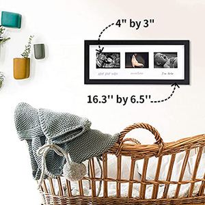Cornice Portafoto MDF 10 Pollici Ruisen Ultrasound per Rivelazione Gravidanza e Nascita - Product Image 4