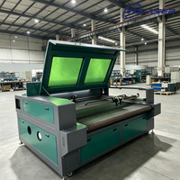 Machine de découpe laser à double tête 1610 avec alimentation automatique pour le bois, le tissu, le cuir, la découpe laser 1600*1000mm