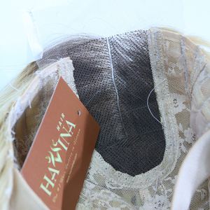 Perruque courte en dentelle frontale blonde 613, cheveux humains vierges vietnamiens, cheveux raides, cuticules alignées, densité personnalisée, vente en gros - Product Image 6