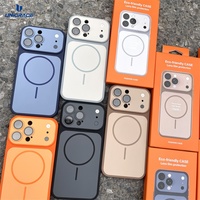 Luxe converter hoesje voor iPhone 11, 15, 18, 17 Pro Max, esthetisch mat hard PC TPU bulk custom logo beschermhoesje