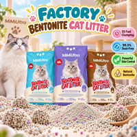 Approvisionnement en gros 8KG Litière pour chat prête à l'emploi, sable de bentonite à contrôle puissant des odeurs pour commandes d'importateurs