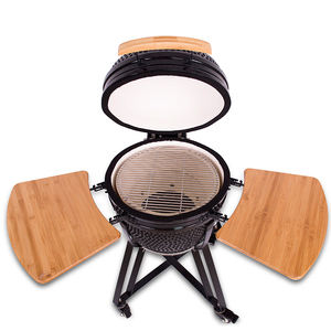 Fabricant chinois de barbecues Kamado en céramique, vente en gros de grills Kamado 'Big Black Egg' et fours à fumage Kamado toutes tailles, faible MOQ, offre spéciale - Product Image 5