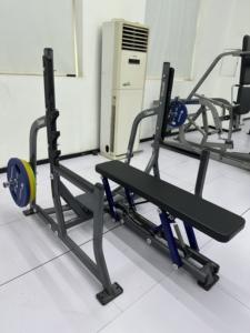 Équipement de <span class=keywords><strong>musculation</strong></span> professionnel Rosen Gym, machine à presser les <span class=keywords><strong>jambes</strong></span>, acier Q235, <span class=keywords><strong>banc</strong></span> plat, charge de plaques. - Product Image 3