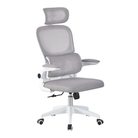 Chaises de bureau de direction de luxe au design moderne, ergonomiques, en maille, dossier haut