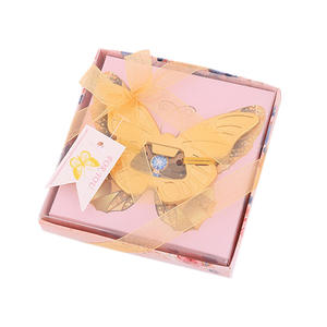 <span class=keywords><strong>Ouvre</strong></span>-bouteille de bière en métal doré souvenir <span class=keywords><strong>papillon</strong></span> nouveauté avec boîte à cadeaux - Product Image 3