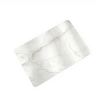 Tapis de bain en terre de diatomée à motif marbré, tapis de sol absorbant l'eau, tapis de toilette résistant à la moisissure et à la décomposition, style moderne et minimaliste