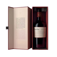 Cartón personalizado alcohol whisky botella regalo embalaje imán caja para alcohol