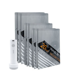 Sacs de compression de voyage pliables SANYUAN avec matériau PA+PE - Maximisez l'espace de la valise, emballage 5 fois plus de vêtements, capacité de 200 ml - Product Image 5