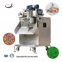 Machine à confettis électriques personnalisée, nouvelle forme, automatique, pour confettis de sucre, moule personnalisé, acier inoxydable 304, 100 kg/h