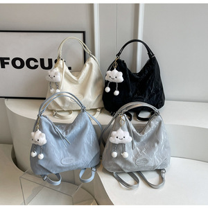 Sac fourre-tout grande capacité pour femme, nouveau modèle 2025, sac à dos élégant, tendance, sac à dos de voyage à bandoulière unique - Product Image 2