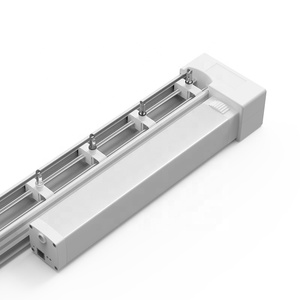 Thiết Kế Mới Nhất Im Lặng Điện Dọc Mù Theo Dõi Dọc Rèm Động Cơ Google Nhà Alexa Điều Khiển Với Cơ Giới Dọc Mù - Product Image 4