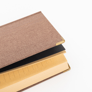 Grosir harga murah stok sampul linen buku catatan garis bergaris jurnal buku harian premium buku catatan register - Product Image 3