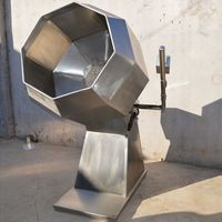 Machine à enrober les cacahuètes aux arômes de poulet pour snacks chinois, machine à aromatiser les aliments