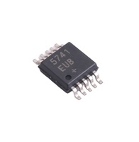 Nouveau circuit intégré analogique de précision MAX5741AUB+T Quad 10 bits à faible consommation avec sortie de tension tamponnée DAC 10-uMAX