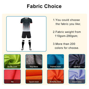 Hot Sale Men's Custom logo Football Training Outfit Breathable Quick Dry 100% <b>Polyester</b> Sports Suits T-<b>Shirt</b> Shorts Sets - Product Image 3
