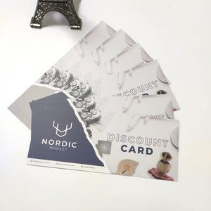 セールプロモーションのための割引クーポン券印刷カスタムクーポンカード印刷ありがとうカード - Product Image 6