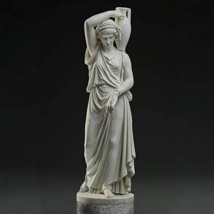 Sculpture de pierre d'extérieur de haute qualité, Vierge Marie et bébé Jésus en marbre blanc, sculpture de marbre de la Vierge Marie - Product Image 3
