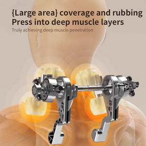Masajeador de Cuello Inalámbrico con Control Remoto, Vibración, Amasamiento y Calor Terapéutico para Alivio del Cuello y Hombros - Product Image 3