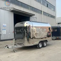 Remorque Scène Publicitaire Mobile LED en Acier Inoxydable pour Camion