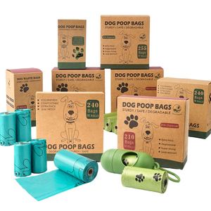 Wholesale <b>Compostable</b> Disposable Poo <b>Bag</b> Customized Pet Biodegradable Corn Starch Dog Poop <b>Bag</b> Dog Waste Poop <b>Bags</b> - Product Image 1