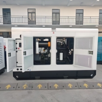 Générateur diesel silencieux à châssis ouvert 30KW 50KW 60KW 80KW 150KW économique 50/60Hz Cummins Weichai Yuchai Perkins