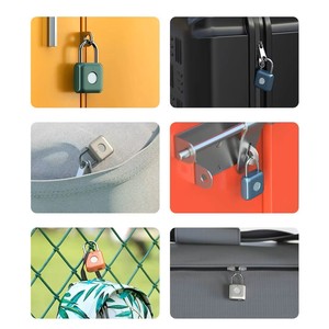 Cerradura Inteligente Biométrica de Aleación de Zinc con Reconocimiento Táctil Único y Rápido, Candado Electrónico con Huella Dactilar para Gabinete, Casillero de Gimnasio, Maleta - Product Image 3