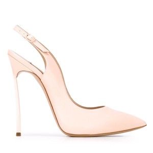 Scarpe con Tacco Alto da Donna in <span class=keywords><strong>Pelle</strong></span> PU Brevettata con Logo Personalizzato, Tacco a Spillo 8cm, Tendenza Moda Estiva, Punta Affusolata Resistente - Product Image 1