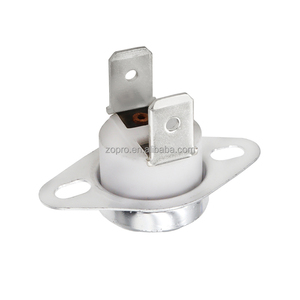Controlador de temperatura Tipo normalmente cerrado Tipo normalmente abierto 40-155 grados 250V/16A Interruptor de control de temperatura de cerámica KSD302 - Product Image 4