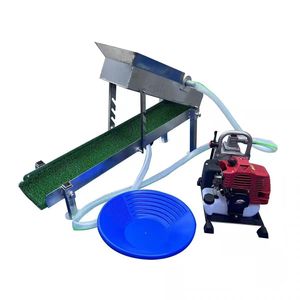 1 Inch <b>Gasoline</b> Engine Portable Gold Sluice Box for River Placer Gold Mining and Fine Gold Recovery - Product Image 1