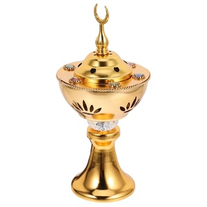 Diffusers for Essential Oils Electric Censer Burner Scented <strong>Wax</strong> Warmer Bakhoor <strong>Uk</strong> <strong>Melts</strong> Cubes Incense Holder G25-428 - Product Image 1