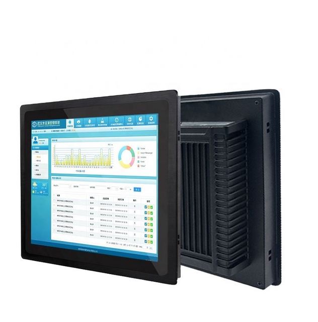 HXXK TOUCH 18.5 Inch Industrial USB Monitor New 16:9 Aspect Ratio Capacitive Touch Screen 1366x768 Resolution +VGA 6H