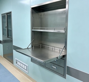 Table d'écriture intégrée en acier inoxydable Mingrui pour salle d'opération hospitalière avec surface antibactérienne - Product Image 2
