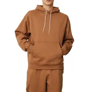 OEM High Quality Double Stitching Baggy Hoodie Customized Oversized Men's Hoodie