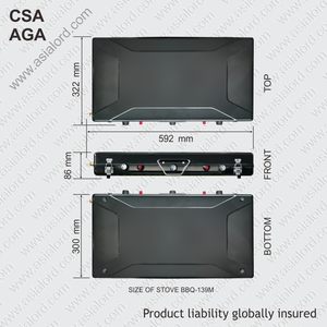 La <span class=keywords><strong>estufa</strong></span> portátil cumple con el estándar de EE. UU. - Product Image 6