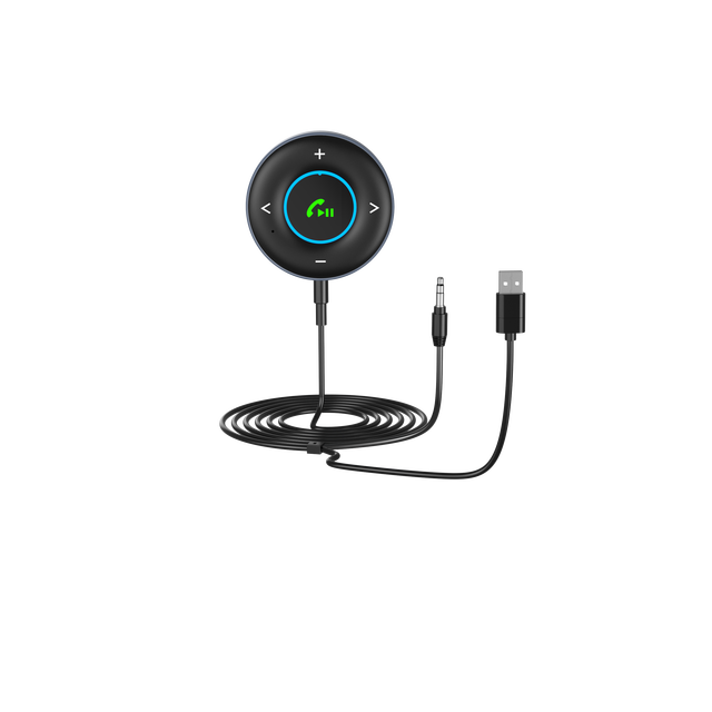 AGETUNR NEW J50 Universal Bluetooth 5.3 USB Music Receiver 3.5mm Jack Audio Adaptor for Home/car Handsfree AUTO Connect 2 Link