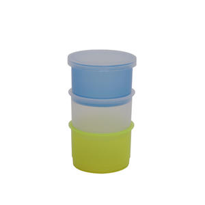 Gobelets à médicaments jetables Jingying à trois couleurs avec couvercle, 20 ensembles, kit de gobelets cylindriques portables pour médicaments oraux - Product Image 4