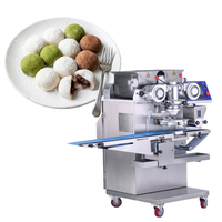Machine à fabriquer des mochi glacés Daifuku japonais, machine à enrober des mochi aux fruits, machine à fabriquer des biscuits fourrés au chocolat