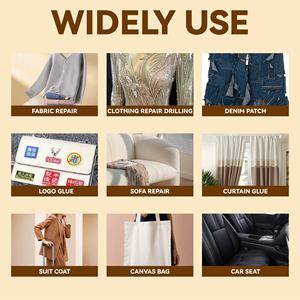 OEM ODM Fabric <strong>Glue</strong> Clear Contact DIY Cloth Fibre Adhesive Multipurpose Wedding Dress <strong>Leather</strong> Bag Diamond Glass <strong>Glue</strong> 60ML - Product Image 5