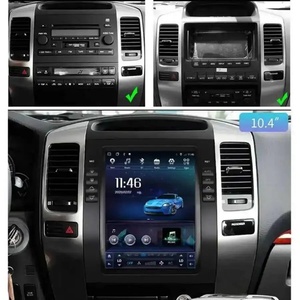 หน้าจอสัมผัส QLED HD พร้อมระบบนำทาง GPS DSP สำหรับรถยนต์แลนด์ครุยเซอร์ ปราโด 120 เล็กซัส GX470 เครื่องเล่นมัลติมีเดีย Android 15 รองรับ Carplay - Product Image 2