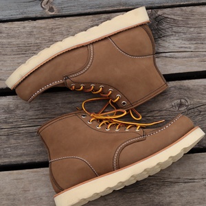 <span class=keywords><strong>Stivali</strong></span> Unisex <span class=keywords><strong>da</strong></span> 6 Pollici Goodyear in Pelle Pieno Fiore, Scarpe <span class=keywords><strong>da</strong></span> <span class=keywords><strong>Lavoro</strong></span> Morbide alla Caviglia per Uso Tutto l'Anno - Product Image 4