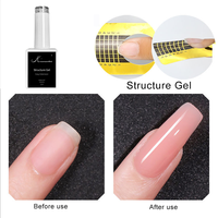 OEM 12ML gel de structure pour extension facile Gel de construction liquide clair pour Extension renforcer les ongles