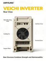 Variateur de fréquence Holip Danfoss HLP-C100 7,5 kW 10 CV 380 V triphasé AC VFD pour compresseur d'air à vis rotatif, à économie d'énergie